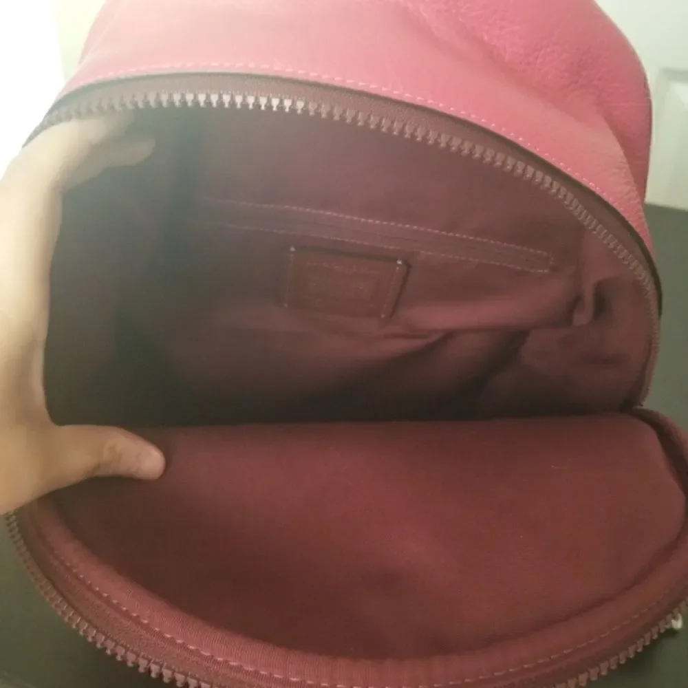 Coach Campus Leather Backpack